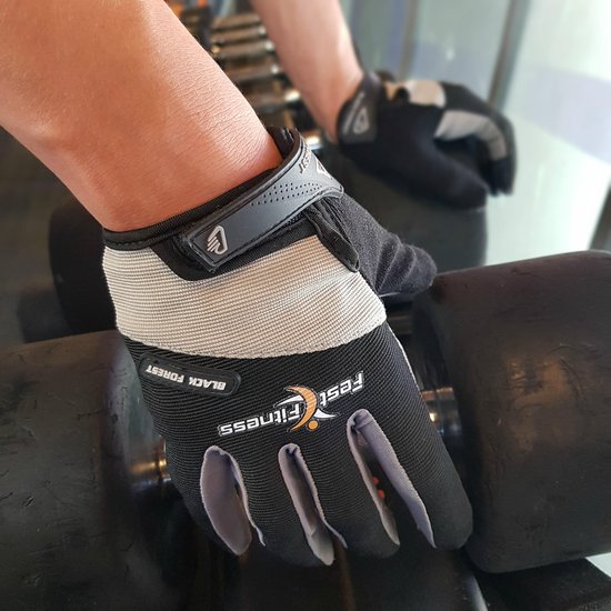 Black Forest Gloves - Touchscreen - Full Finger Training Sport Handschoenen  - Cycling... | bol.com