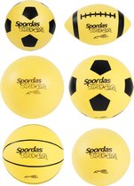 Supersafe ballenset | Luchtgevulde ballen | Set van 6 ballen| Spordas | Zachte ballen