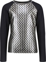 Like Flo Longsleeve meisje metallic maat 104