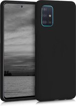 Samsung Galaxy A51 Backcover - Zwart - Soft TPU