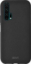 Azuri Huawei Honor 20 Pro hoesje - Zand textuur backcover - Zwart