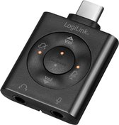 LogiLink UA0365 audio-omzetter Zwart