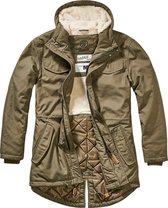 Heren Parka - Lake - Marsch - Gewatteerd - Getailleerd - Modern - Streetwear - Urban - Outdoor - olive