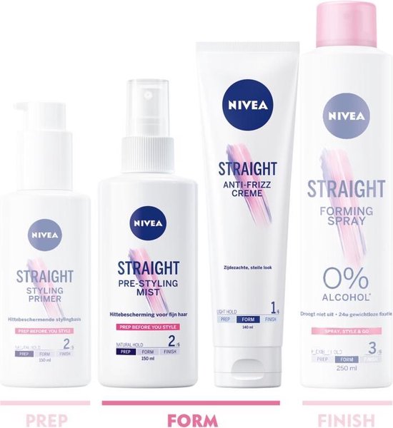 Nivea Hair Styling Taming Cream Straight 150 ml | bol.com