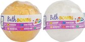 Bruisballen - Goud / Zilver - bruisballen voor bad - bad bruisbal van Grafix | Bath bombs | bath bombs voor kinderen