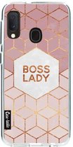 Casetastic Samsung Galaxy A20e (2019) Hoesje - Softcover Hoesje met Design - Boss Lady Print