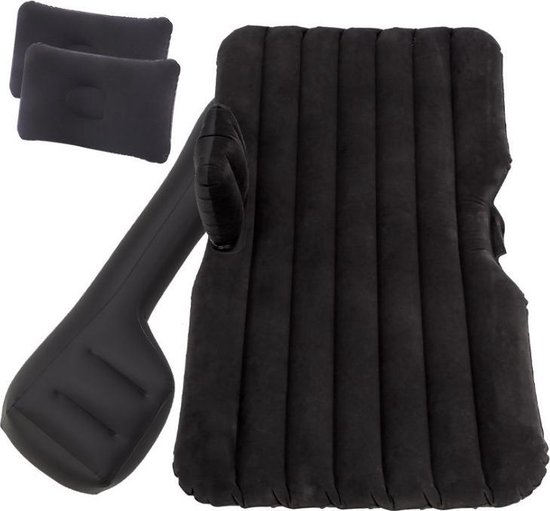 Auto Opblaasbaar Matras Voor Range Rover Velar (L560) 2017-2020 - Comfortabel Luchtbed Voor Camping, Roadtrips & Reizen - C-Brown