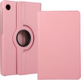 Case2go - Tablet hoes geschikt voor Huawei MatePad T8 - Draaibare Book Case - Roze