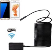 10m WiFi endoscoop Snake buis inspectie Camera met 6 LED voor Android & iOS 6 of hoger & Tablet PC  Wireless afstand: ongeveer 15m  Lens Diameter: 5.5mm (zwart)