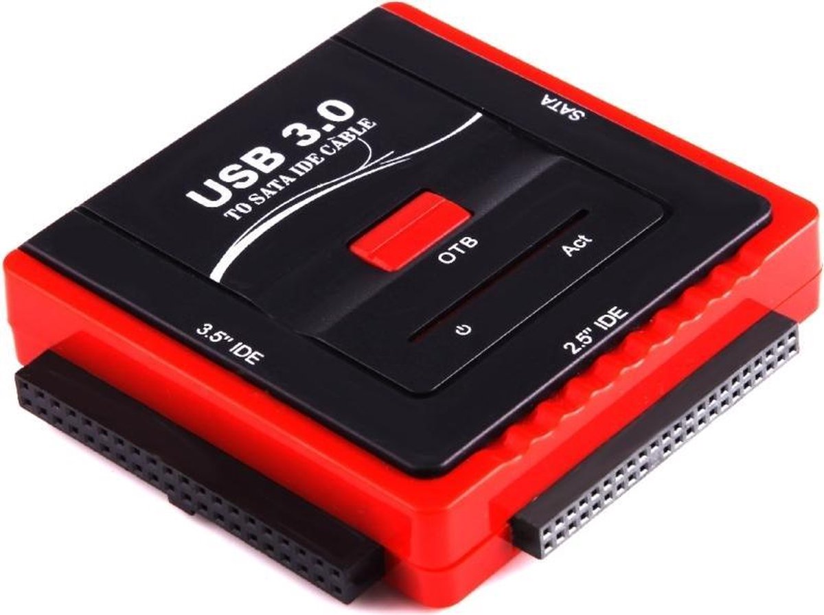Adaptateur de disque dur USB 3.0 à SATA IDE, câble convertisseur pour disque  dur 3.5 2.5 pouces/SSD CD DVD ROM CD-RW 3 en 1 IDE SATA