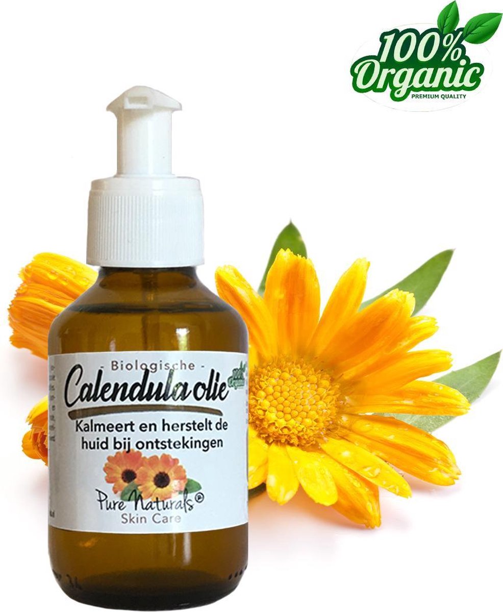 Goedkoopste Calendula olie 100 ml - Massage - Biologisch - Bio Oil - Calendulan