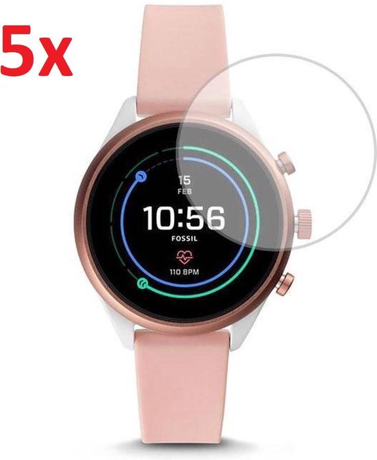 Tempered Glass Screenprotector Geschikt Voor Fossil Sport Gen 4S 41mm Dames bol