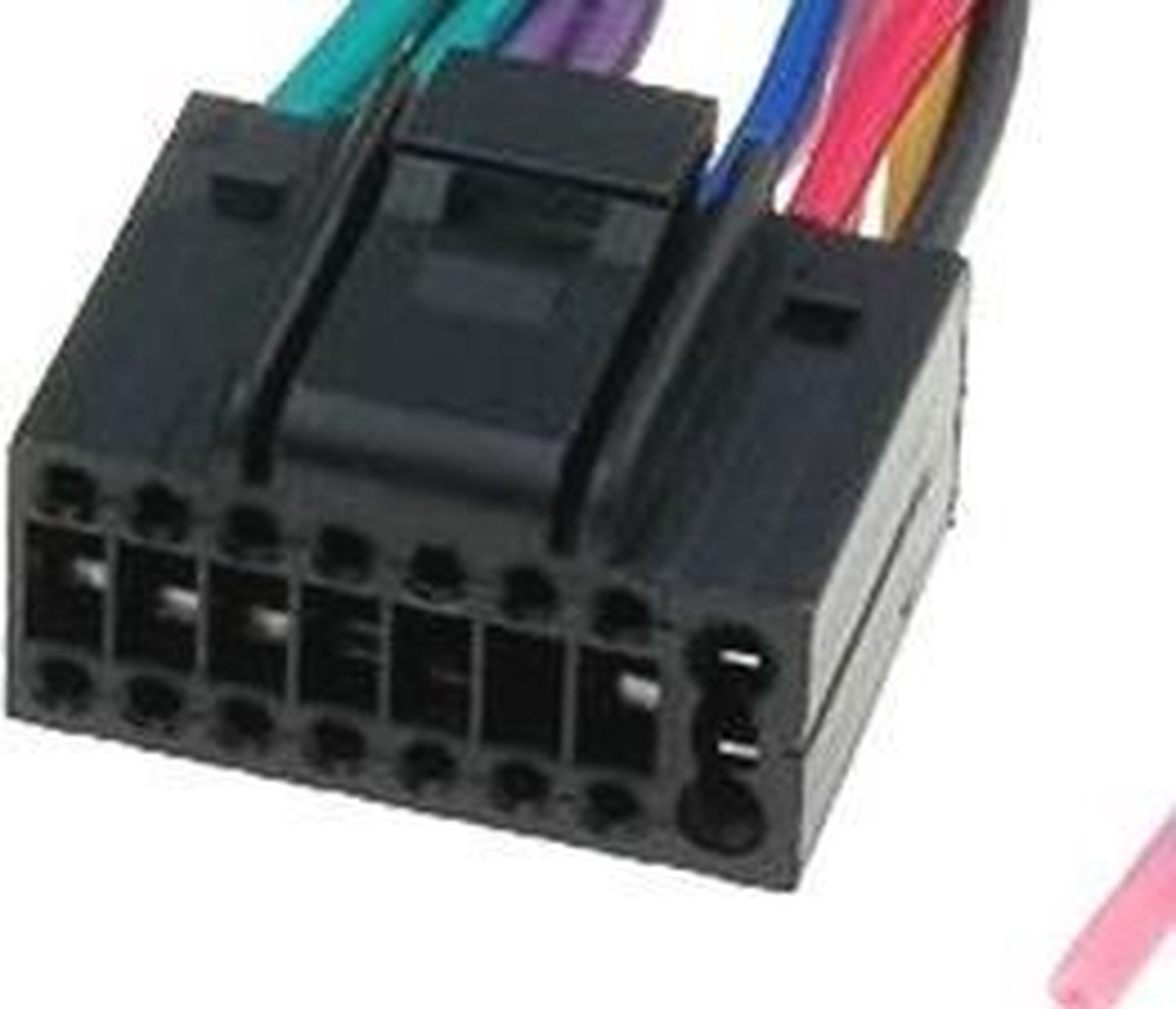 ISO kabel voor JVC autoradio - 22x9,5mm - 16-pins - 0,15 meter – foto 5