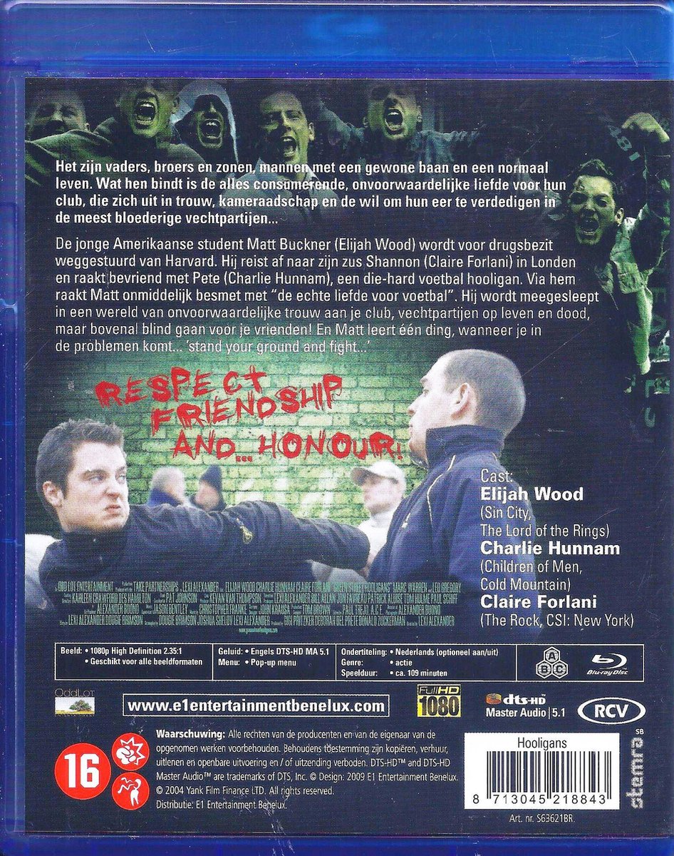 Hooligans (Blu-ray), nvt | Dvd's | bol.com