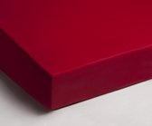 Comfortabele Jersey Eenpersoons Hoeslaken Rood | 80/90x200 | Zacht En Soepel | Voor Een Goede Nachtrust