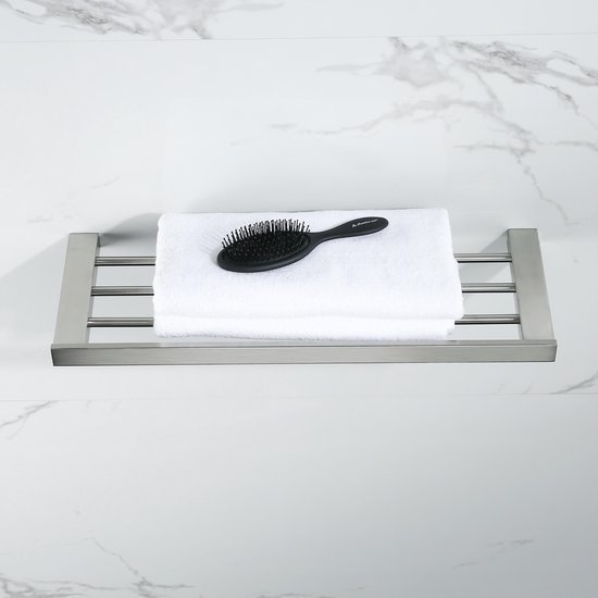 VDN Stainless Handdoekrek - Handdoekrek badkamer - RVS - Handdoekenrek - Handdoekhouder