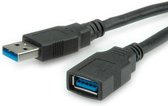 ROLINE USB 3.0 Kabel, type A-A, M/F 1,8m