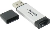 Dolphix USB Cardreader met USB-A connector en 1 kaartsleuf - voor Micro SD/SDHC - USB2.0