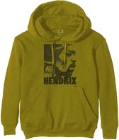 Jimi Hendrix - Let Me Live Hoodie/trui - XL - Groen