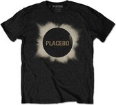 Placebo Heren Tshirt -XL- Eclipse Zwart