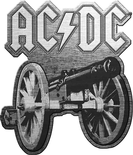 Broche AC / DC pour ceux sur le point de Rock Silver