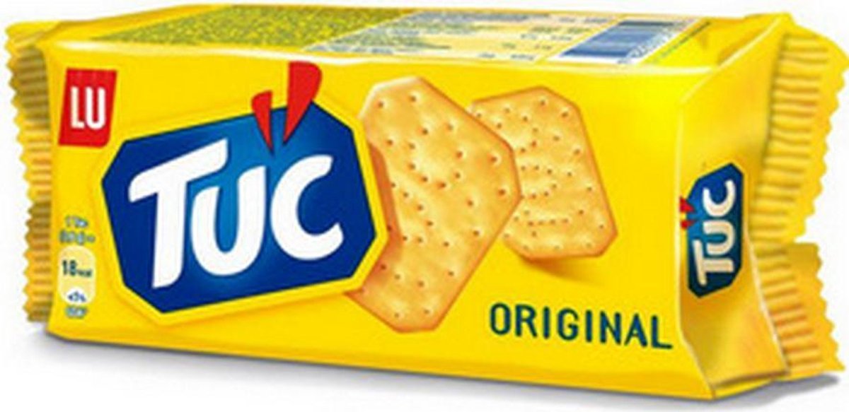 Lu Tuc Crackers - Naturel - 24 x 100 gram - LU
