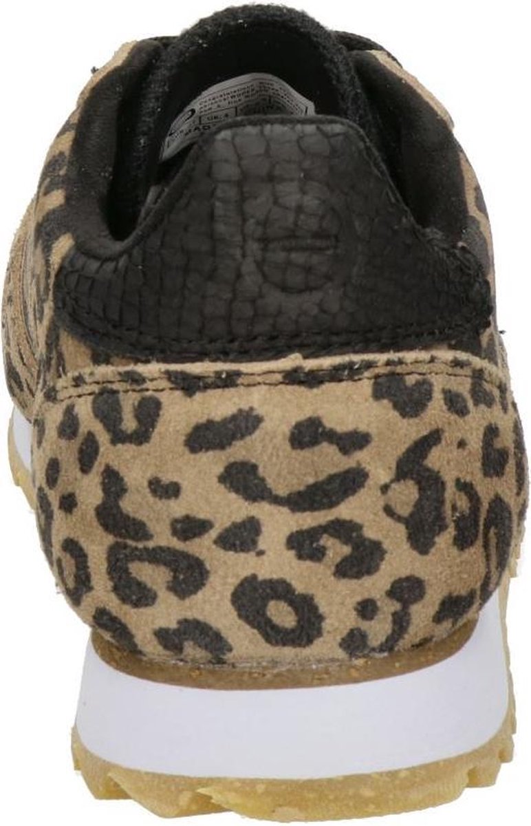 Woden Ydun dames sneaker - Leopard - Maat 39 | bol.com
