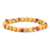 Palo Santo Armband met Huayruro Kralen