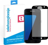 Telefoonglaasje Screenprotectors Geschikt voor Samsung Galaxy S7 - Volledig Dekkend - Gehard Glas Screenprotector Geschikt voor Samsung Galaxy S7 - Beschermglas van rand tot rand