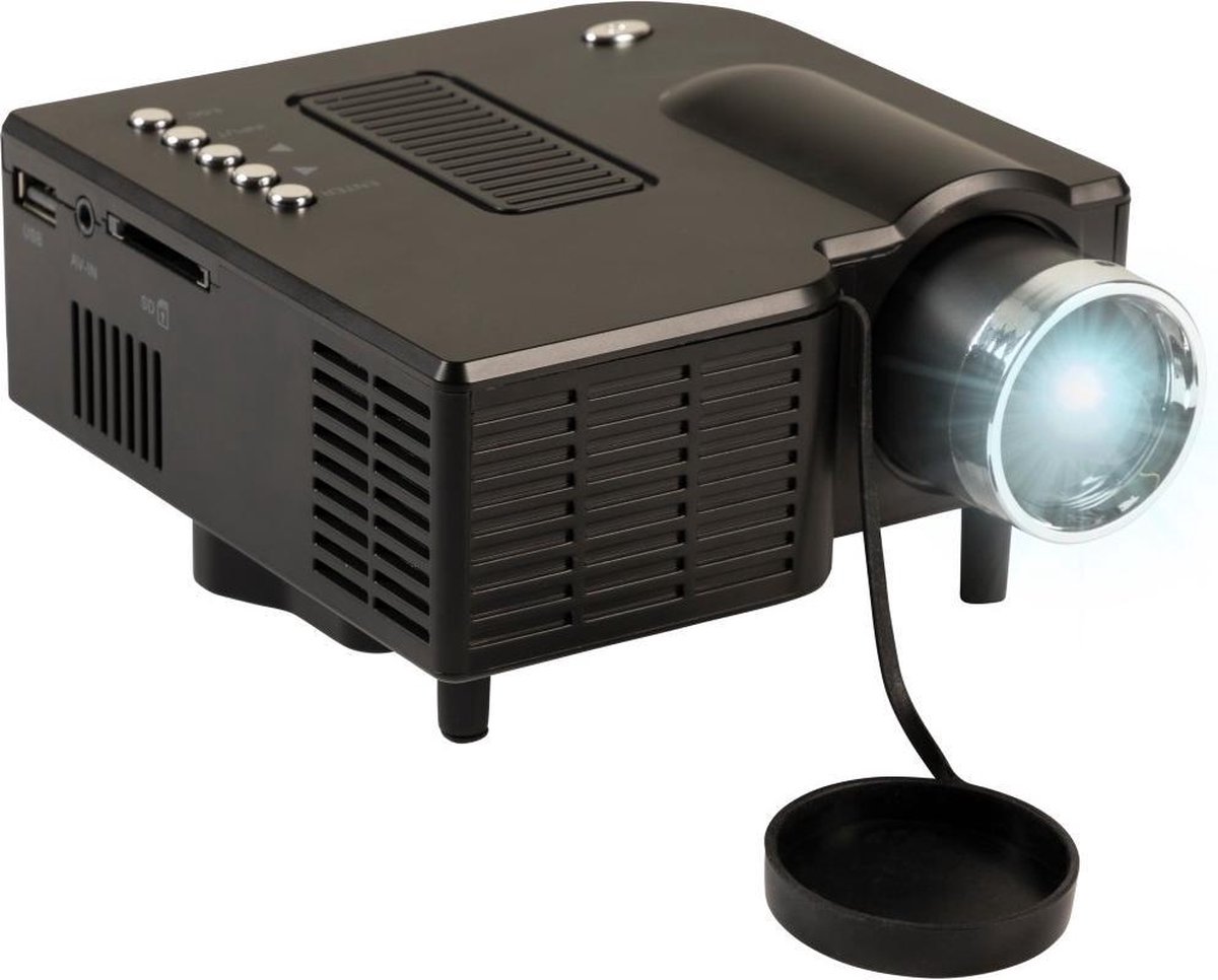 Silvergear Draagbare Mini Beamer - Mini Projector - Zwart - Silvergear