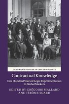 Cambridge Studies in Law and Society- Contractual Knowledge