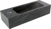 Blue Stone fontein slim links 45x17x10cm natuursteen