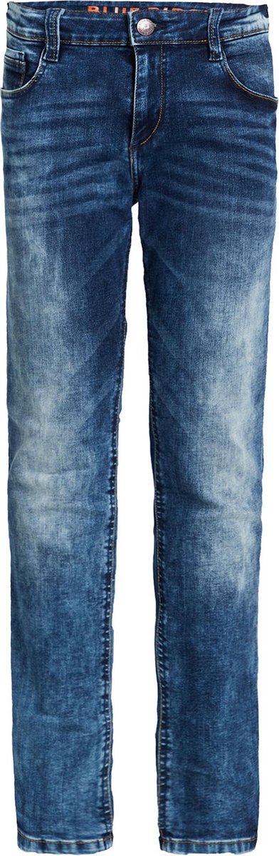 WE Fashion Jongens regular fit jeans met jog denim - Maat 128