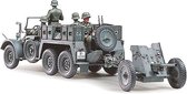 Tamiya Krupp Protze 1Ton (6x4) Towing Truck w/37mm Pak + Ammo by Mig lijm
