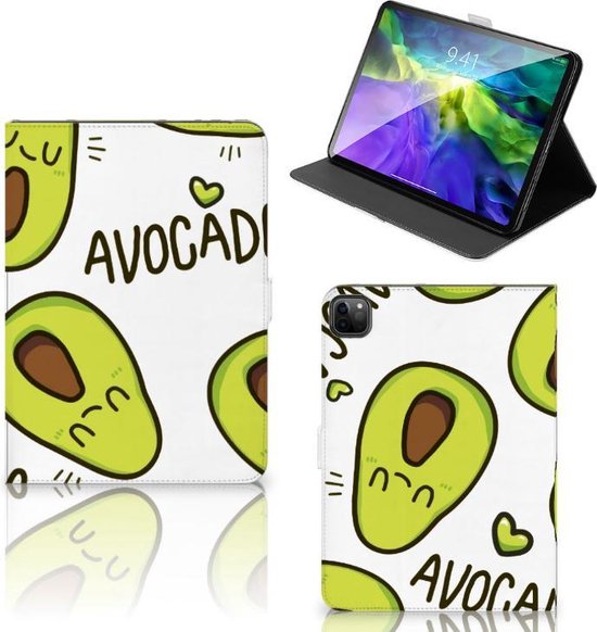 Hoesje Ontwerpen iPad Pro 11 (2020) Hoesje met Magneetsluiting Avocado  Singing | bol.com