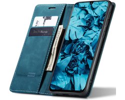 Hoesje geschikt voor Samsung Galaxy M31 - Book Case Leer Slimline Blauw