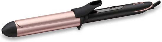 BaByliss Rose-Quartz 32mm Krultang C452E - 6 temperatuurinstellingen - Extra lange cilinder met quartz-keramische coating - Grove krul of slag - BaByliss