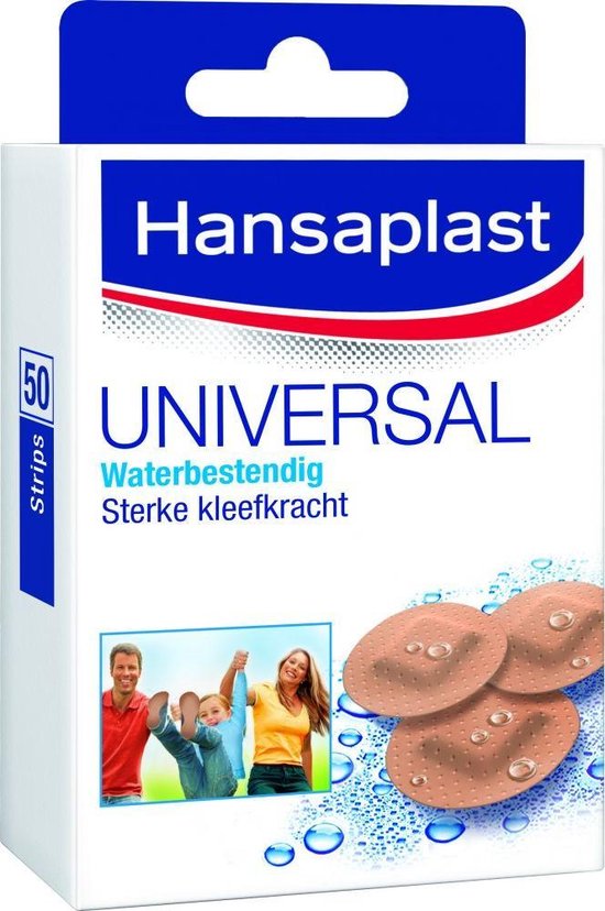 Mogelijk Wortel ziel Hansaplast Waterdicht Universal Rond Pleisters - 50 strips | bol.com