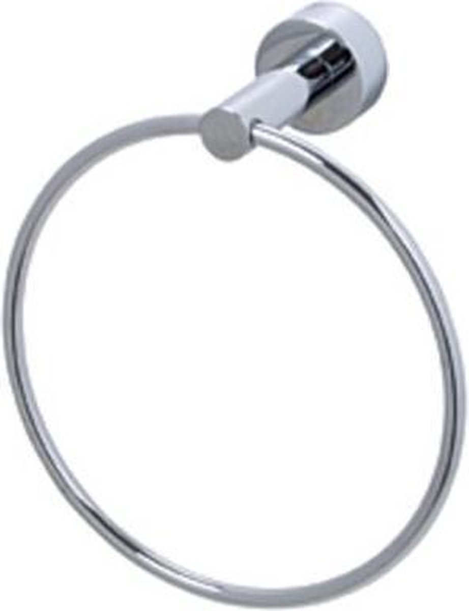 Plieger Murcia handdoekring inox