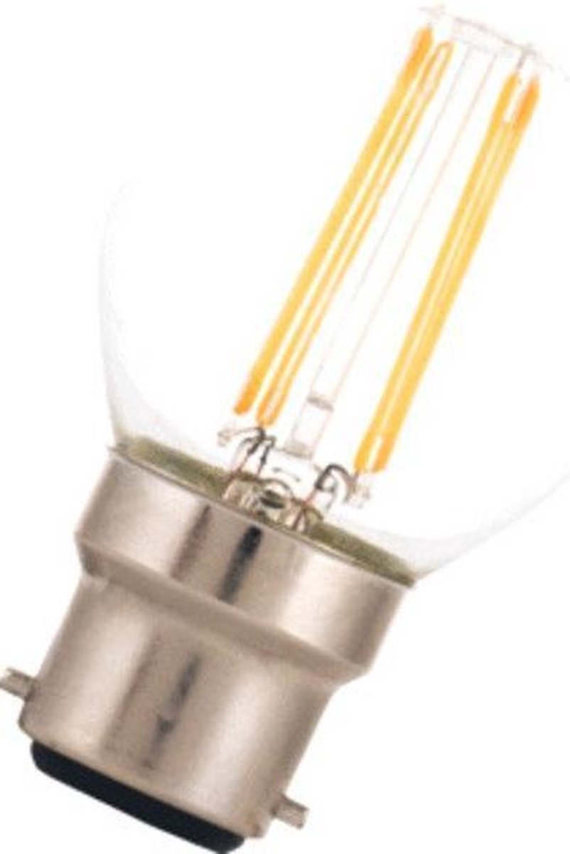 Kogellamp LED filament 4W (vervangt 40W) Ba22d