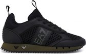 EA7 EA7  Sneakers - Maat 43 1/3 - Mannen - zwart,donker groen