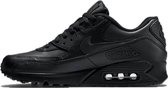 Nike Air Max 90 Heren Leather Sportschoenen - Zwart - Maat 41