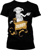 Harry Potter Dames Tshirt -S- Dobby Zwart