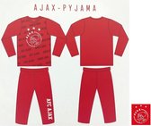 Ajax - Pyjama - Club Kleuren - Amsterdam - Voetbal - Maat 152/158