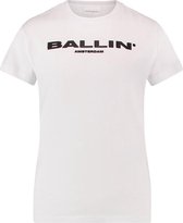 Ballin Amsterdam Kids Original Logo T-shirt Wit