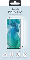 Selencia Gehard Glas Premium Screenprotector voor de Motorola Edge - Zwart