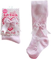 Baby maillot shine met strik kleur roze|3-6 maanden|Collants bébé brillent avec noeud couleur rose | 3-6 mois