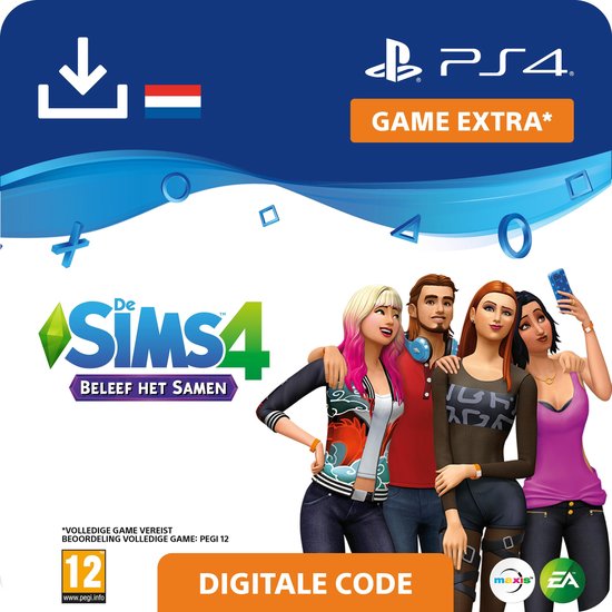 De Sims 4 - uitbreidingsset - Beleef het Samen - NL - PS4 download | bol