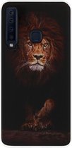 ADEL Siliconen Back Cover Softcase Hoesje Geschikt voor Samsung Galaxy A9 (2018) - Leeuw