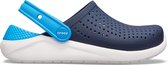 Crocs De Crocs LiteRide  Instappers - Maat 23.5 - Unisex - navy,blauw,wit